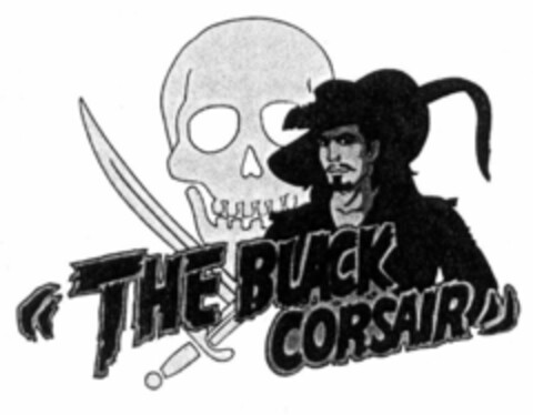 "THE BLACK CORSAIR" Logo (EUIPO, 12/07/1999)