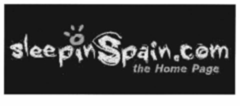 sleepin Spain.com the Home page Logo (EUIPO, 07/24/2000)