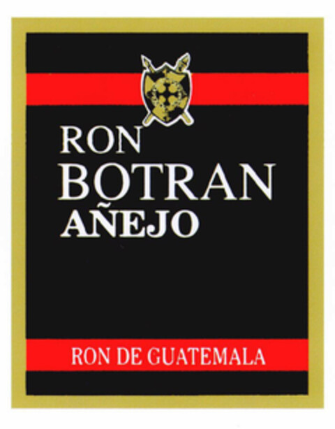 RON BOTRAN AÑEJO RON DE GUATEMALA Logo (EUIPO, 23.11.2000)