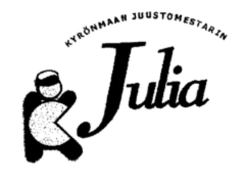 Julia KYRÖNMAAN JUUSTOMESTARIN Logo (EUIPO, 02.04.2001)