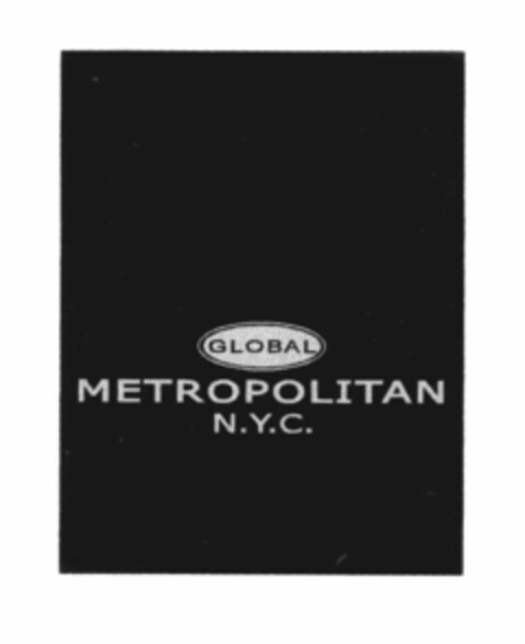 GLOBAL METROPOLITAN N.Y.C. Logo (EUIPO, 30.03.2001)