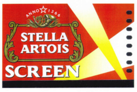 STELLA ARTOIS SCREEN ANNO 1366 Logo (EUIPO, 06/14/2001)