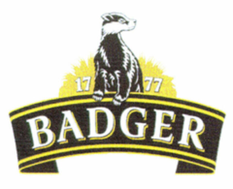 BADGER 1777 Logo (EUIPO, 13.12.2001)