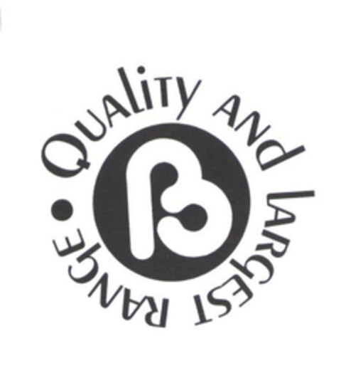 B QUALITY AND LARGEST RANGE Logo (EUIPO, 23.06.2003)