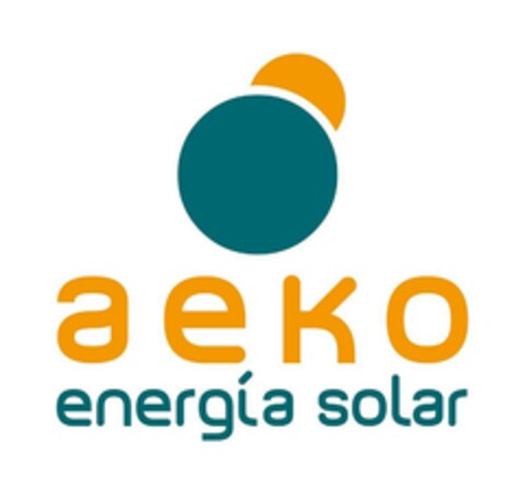aeko energía solar Logo (EUIPO, 18.12.2007)
