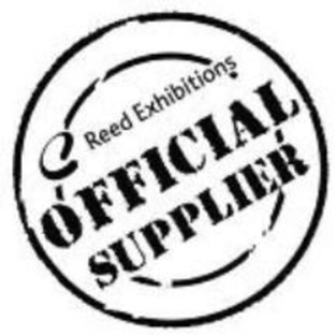 Reed Exhibitions OFFICIAL SUPPLIER Logo (EUIPO, 18.09.2008)