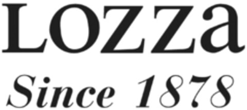 LOZZA Since 1878 Logo (EUIPO, 11.01.2010)