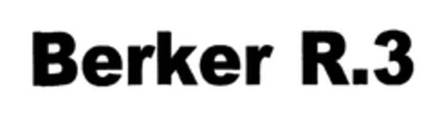 Berker R.3 Logo (EUIPO, 20.06.2011)