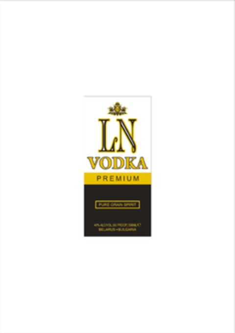 LN  VODKA  PREMIUM Logo (EUIPO, 22.09.2011)