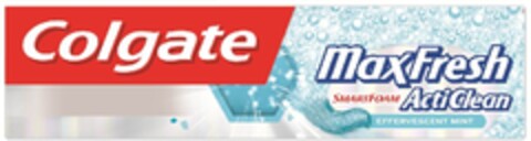 COLGATE MAX FRESH SMARTFOAM ACTICLEAN EFFERVESCENT MINT Logo (EUIPO, 30.11.2011)