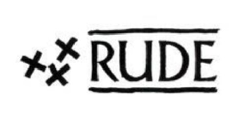 XXX RUDE Logo (EUIPO, 17.09.2012)