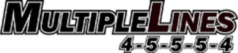 MULTIPLELINES 4-5-5-5-4 Logo (EUIPO, 12.10.2012)