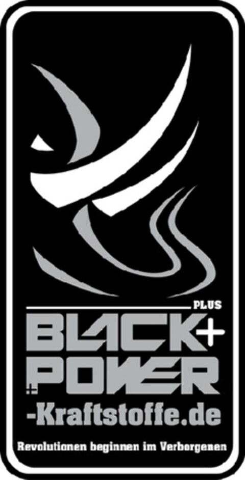 Plus BLACK+POWER-Kraftstoffe.de Revolutionen beginnen im Verborgenen Logo (EUIPO, 05/06/2013)