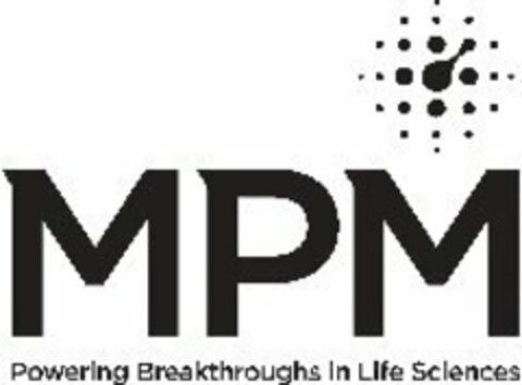 MPM POWERING BREAKTHROUGHS IN LIFE SCIENCES Logo (EUIPO, 26.02.2016)