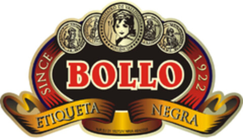 BOLLO ETIQUETA NEGRA SINCE 1922 BENIFAIRÓ DE VALLDIGNA VALENCIA Logo (EUIPO, 14.09.2016)