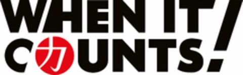 WHEN IT COUNTS! Logo (EUIPO, 03/27/2020)