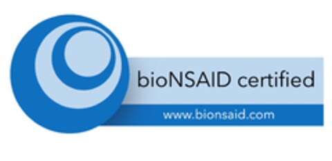 bioNSAID certified www.bionsaid.com Logo (EUIPO, 07/01/2020)