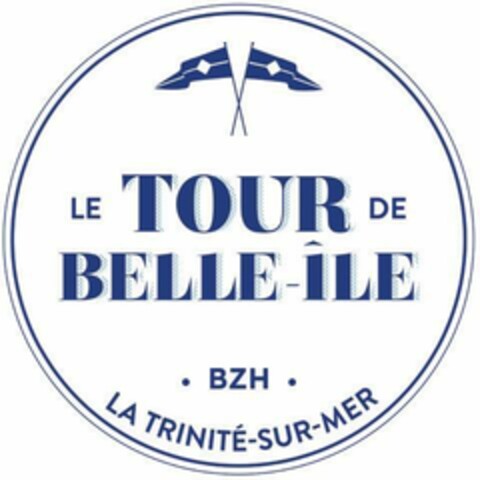 LE TOUR DE BELLE - ILE  BZH . LA TRINITÉ - SUR - MER Logo (EUIPO, 11.04.2024)