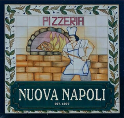 PIZZERIA NUOVA NAPOLI EST.1977 Logo (EUIPO, 31.05.2024)