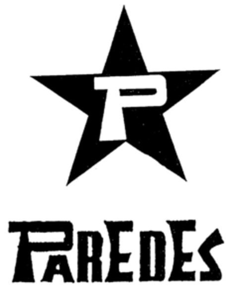 P PAREDES Logo (EUIPO, 01.04.1996)