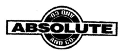 ABSOLUTE AND CO. Logo (EUIPO, 05.12.1996)