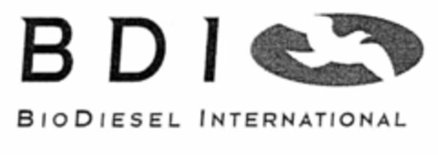 BDI BIODIESEL INTERNATIONAL Logo (EUIPO, 08/20/1998)