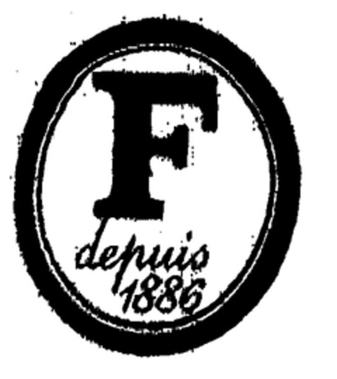 F depuis 1886 Logo (EUIPO, 05.11.1999)