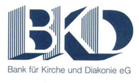 BKD Bank für Kirche und Diakonie eG Logo (EUIPO, 05.02.2001)