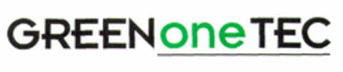 GREEN oneTEC Logo (EUIPO, 13.11.2001)