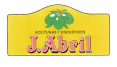 ACEITUNAS Y ENCURTIDOS J.Abril Logo (EUIPO, 05/16/2002)