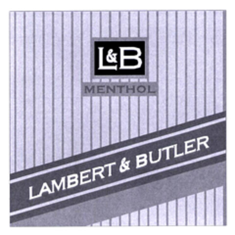 L&B MENTHOL LAMBERT & BUTLER Logo (EUIPO, 03.02.2003)