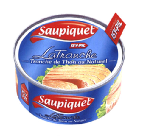 Saupiquet la Tranche de Thon au Naturel Logo (EUIPO, 10/24/2003)