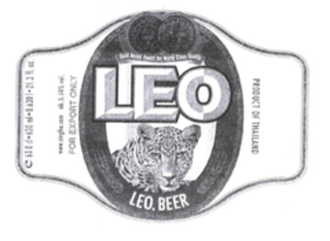 LEO LEO.BEER Logo (EUIPO, 05.02.2004)