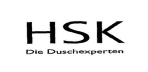 HSK Die Duschexperten Logo (EUIPO, 04/30/2008)