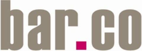 bar.co Logo (EUIPO, 07.08.2008)