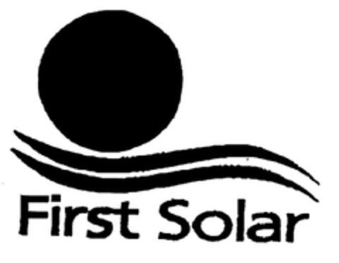 FIRST SOLAR Logo (EUIPO, 04/13/2010)