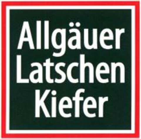 Allgäuer Latschen Kiefer Logo (EUIPO, 05/15/2012)