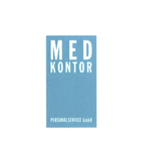 MED KONTOR PERSONALSERVICE GmbH Logo (EUIPO, 11/11/2015)