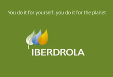 IBERDROLA You do it for yourself, you do it for the planet Logo (EUIPO, 06/29/2018)