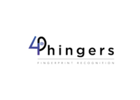 4Phingers Fingerprint Recognition Logo (EUIPO, 28.08.2018)