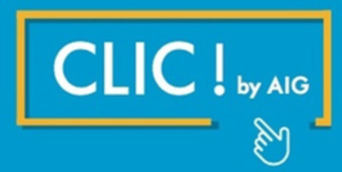 CLIC ! by AIG Logo (EUIPO, 05.10.2018)
