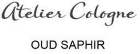 Atelier Cologne OUD SAPHIR Logo (EUIPO, 16.10.2018)