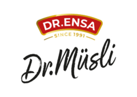 Dr.Müsli DR.ENSA SINCE 1991 Logo (EUIPO, 19.12.2018)