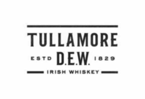 TULLAMORE D.E.W. ESTD 1829 IRISH WHISKEY Logo (EUIPO, 06.02.2019)