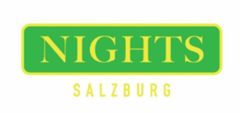 NIGHTS SALZBURG Logo (EUIPO, 04.04.2019)