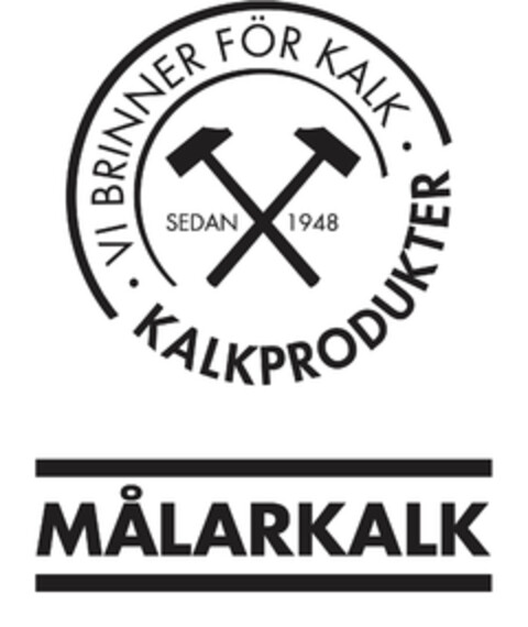 VI BRINNER FÖR KALK SEDAN 1948 KALKPRODUKTER MÅLARKALK Logo (EUIPO, 14.05.2020)