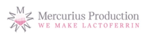 Mercurius Production WE MAKE LACTOFERRIN Logo (EUIPO, 02.07.2020)