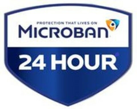 PROTECTION THAT LIVES ON MICROBAN 24 HOUR Logo (EUIPO, 25.08.2020)