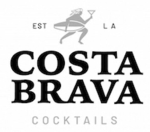 EST LA COSTA BRAVA COCKTAILS Logo (EUIPO, 02.09.2020)