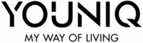 YOUNIQ MY WAY OF LIVING Logo (EUIPO, 10/29/2020)